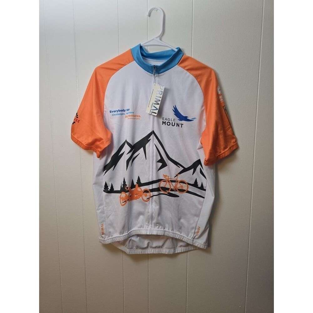 Primal Men's Cycling Jersey - Eagle Mount Design (XL)